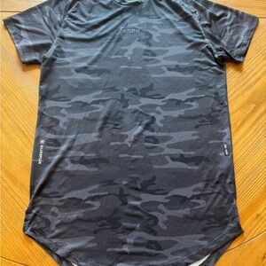 ASRV SILVER LITE BLACK CAMO TRAINING T SHIRT